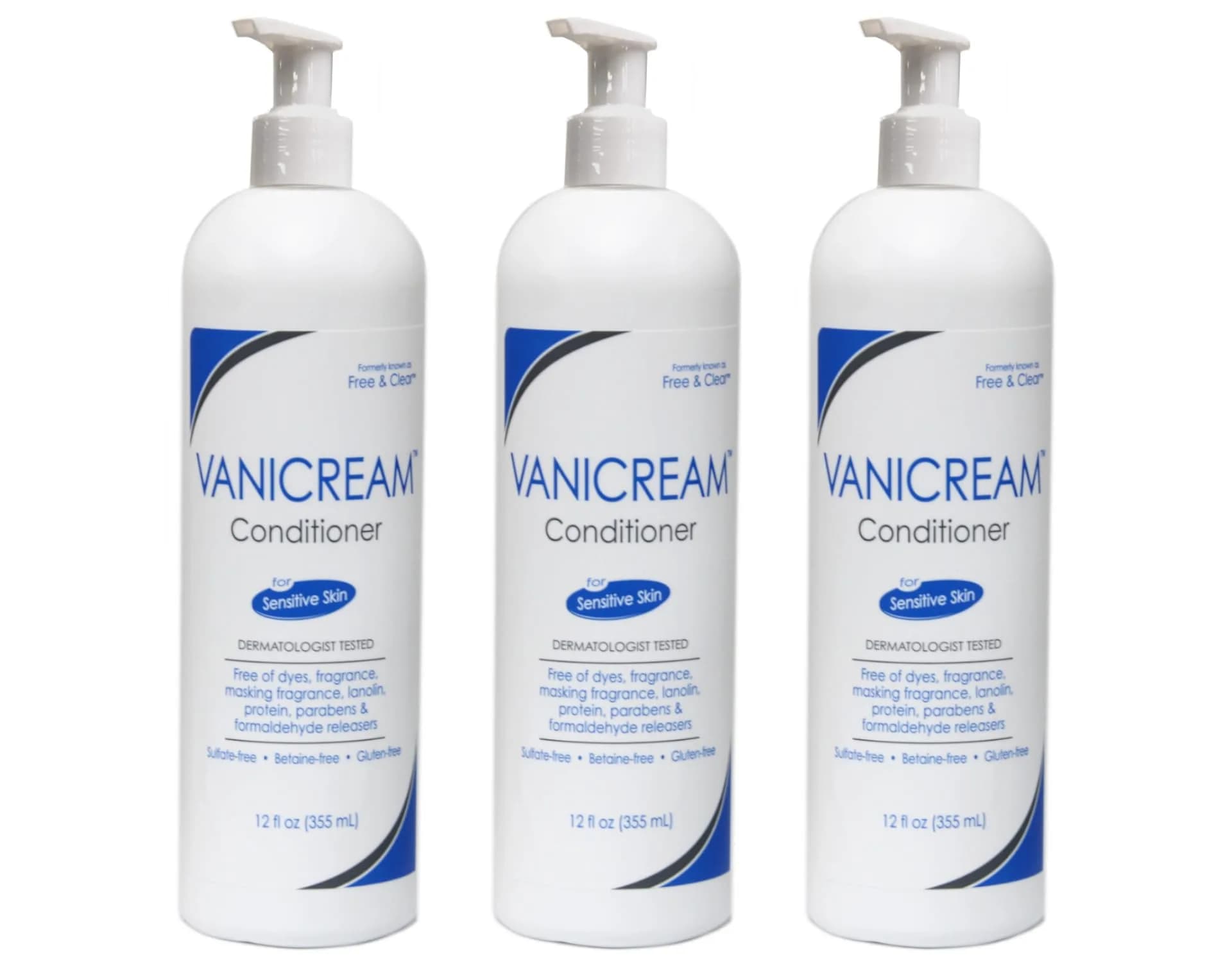 Vanicream Conditioner for Sensitive Skin 355ml (12 fl oz) | Dermatologist Tested, Free of Dyes, Fragrance, Parabens - main product image