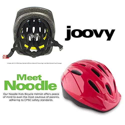 Joovy Noodle Multi-Sport Helmet XS-S | Adjustable Kids Bike Helmet with 14 Vents & Sun Visor thumbnail 4