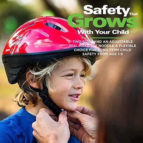 Joovy Noodle Multi-Sport Helmet XS-S | Adjustable Kids Bike Helmet with 14 Vents & Sun Visor thumbnail 7