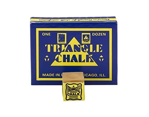 Cuestix Triangle Chalk (Box of 12) - Gold | High-Quality Gymnastics Chalk for Critical Shots thumbnail 1