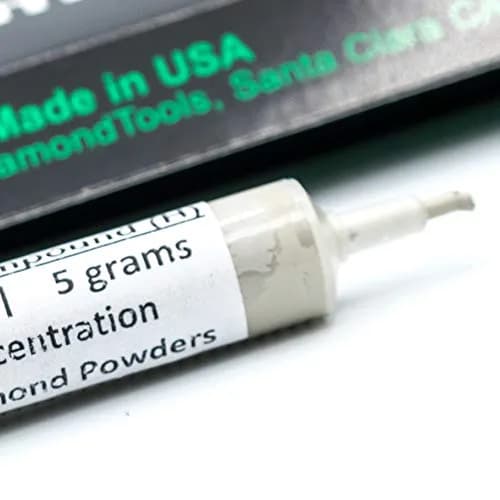 TechDiamondTools Diamond Lapping Paste Polishing Compound 5g (0.176 oz) | 800 Grit, 12-25 Micron, USA Made thumbnail 4