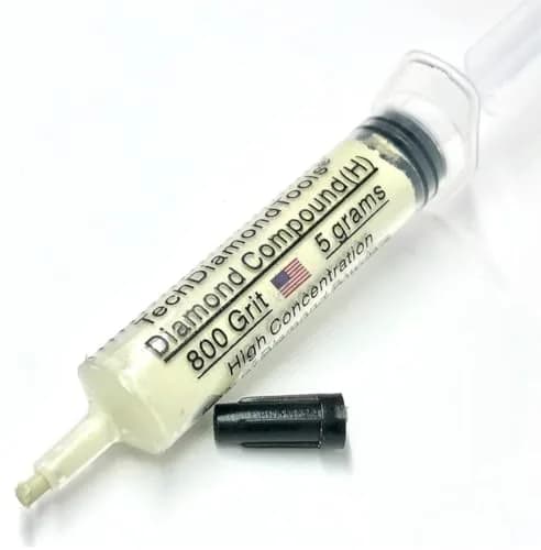 TechDiamondTools Diamond Lapping Paste Polishing Compound 5g (0.176 oz) | 800 Grit, 12-25 Micron, USA Made thumbnail 2