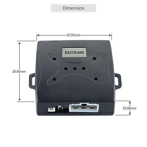 EASYGUARD EC004 Push Button Start Kit with RFID Keyless Go for DC12V Petrol Cars | Upgrade from Key Ignition thumbnail 6