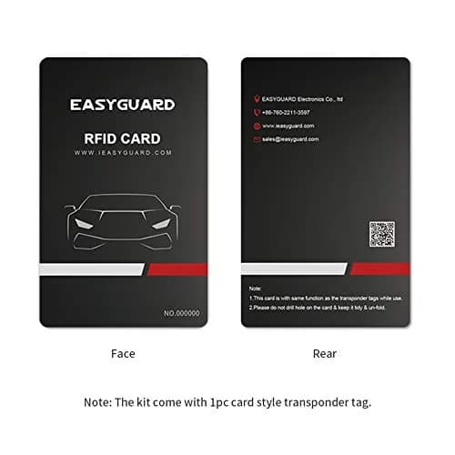 EASYGUARD EC004 Push Button Start Kit with RFID Keyless Go for DC12V Petrol Cars | Upgrade from Key Ignition thumbnail 8
