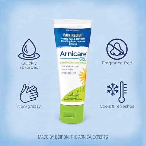 Boiron Arnicare Gel Fragrance-Free 2.6 oz | Homeopathic Pain Relief thumbnail 3