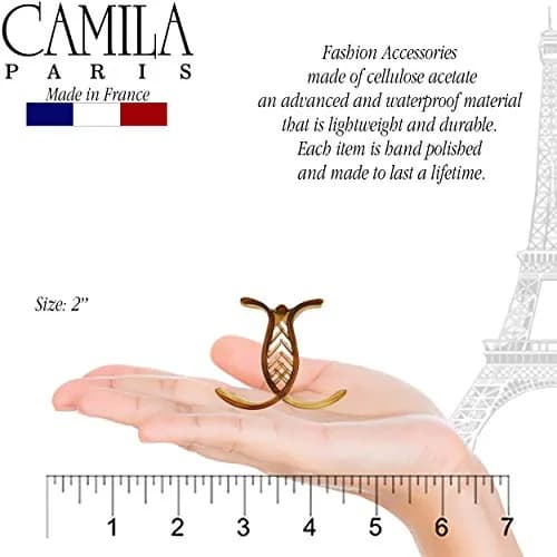 Camila Paris CP1432 French Hair Clip 2 inch | Strong Hold No Slip Grip for Women thumbnail 3