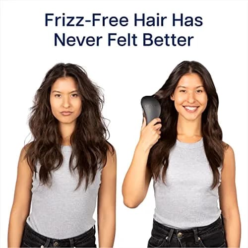 Crave Naturals Glide Thru Detangling Brush Black | Gentle Bristles for Wet & Dry Hair thumbnail 7