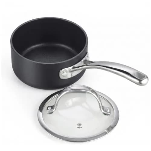 Cooks Standard 1-Quart Hard Anodized Nonstick Saucepan with Glass Lid | Even Heat, Durable Aluminum, Oven Safe to 450°F thumbnail 9