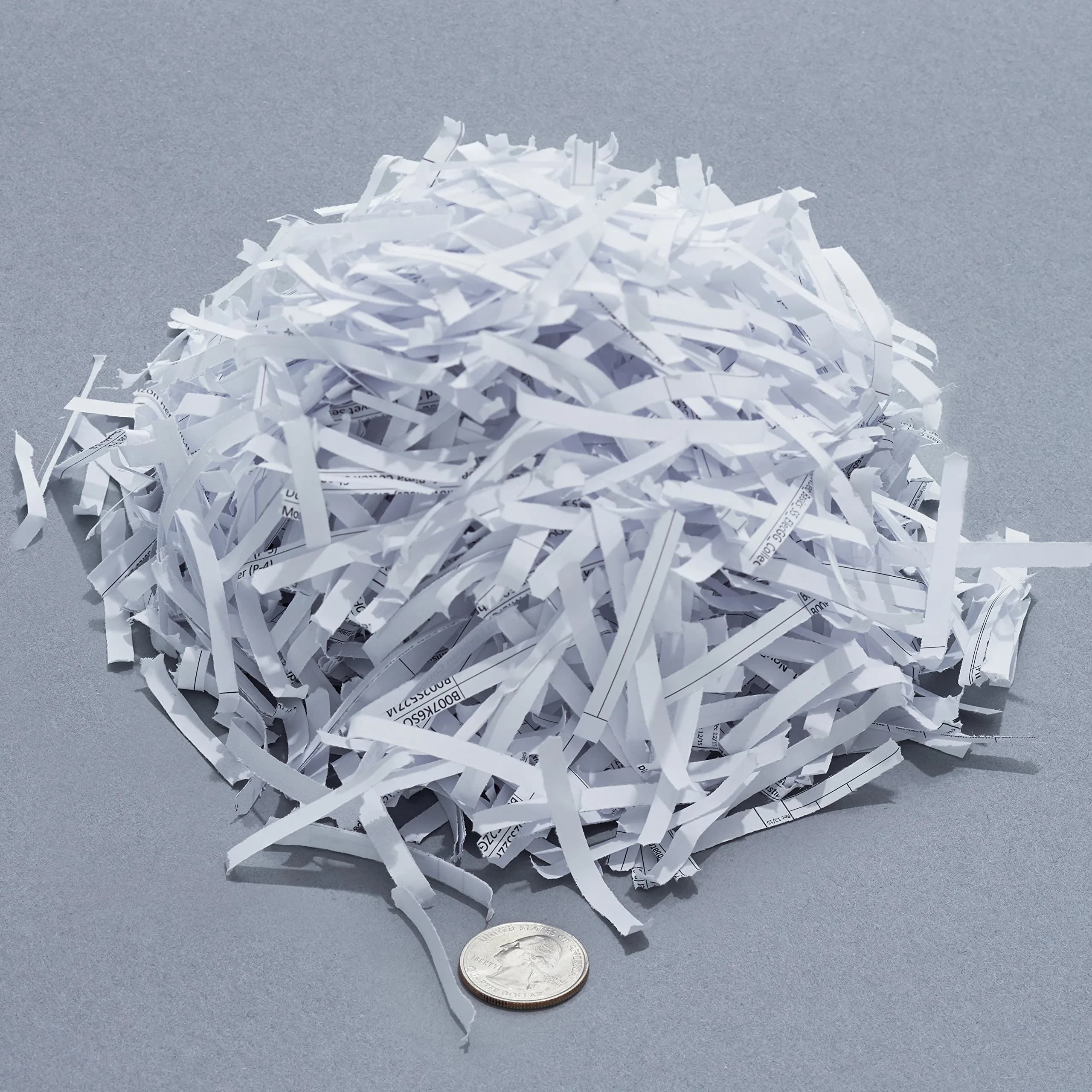 Amazon Basics 6-Sheet Cross-Cut Paper Shredder with 3.8 Gallon Bin | Shreds Credit Cards & Staples - view 6