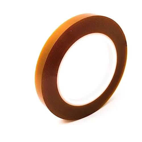 Bertech Double-Sided Polyimide Tape 1/2 Inch x 36 Yards | High Temp 260°C (500°F) Silicone Adhesive thumbnail 1