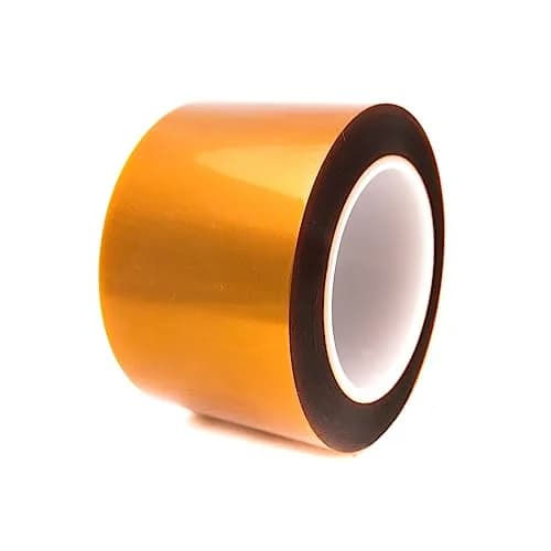 Bertech Double Sided Polyimide Tape 1 Mil Thick 3 Inches Wide x 36 Yards Long Amber | High-Temp Silicone Adhesive thumbnail 2