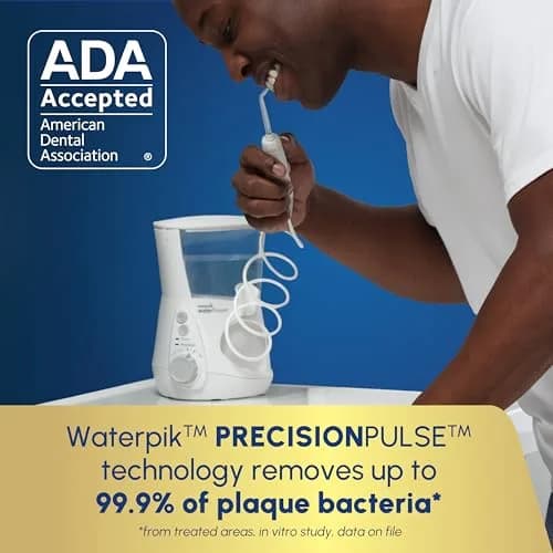 Waterpik Aquarius Countertop Water Flosser WP-660 650ml (22 Fl Oz) | Dentist Recommended ADA Accepted thumbnail 3