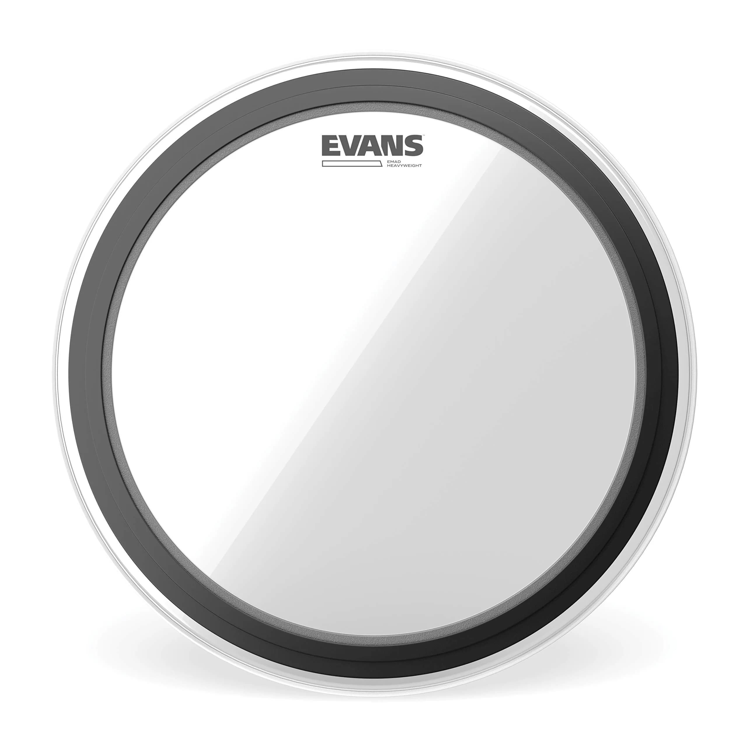 Evans EMAD Heavyweight Clear Bass Drumhead BD18EMADHW - 18 Inch — Clear