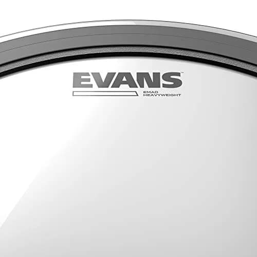 Evans EMAD Heavyweight Clear Bass Drumhead BD18EMADHW - 18 Inch thumbnail 3