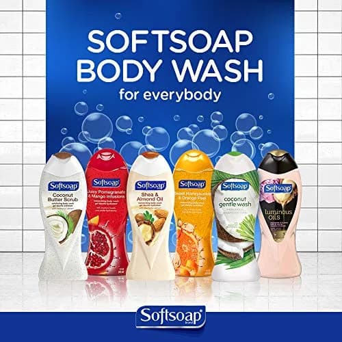 Softsoap Body Butter Coconut Scrub 15 Fl Oz (Pack of 2) | Gentle Daily Exfoliation with Tropical Scent thumbnail 5