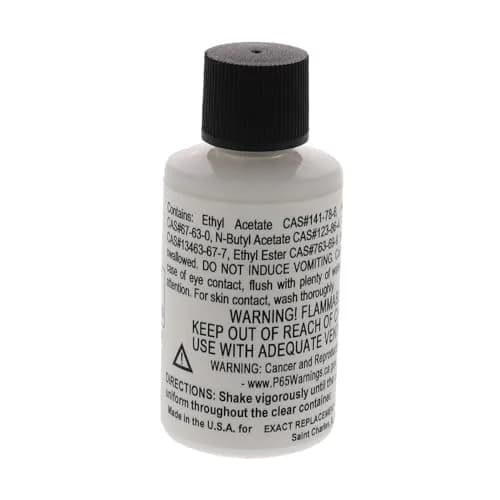 ERP Microwave Oven Cavity Touch Up Paint Snow Bright White 15ml (0.5 Fl Oz) | For Microwave Oven Interiors thumbnail 2