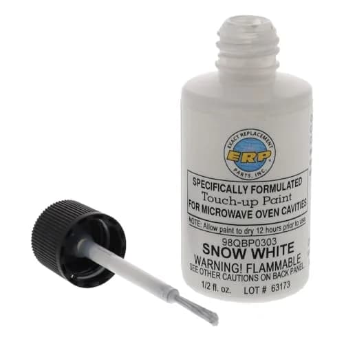ERP Microwave Oven Cavity Touch Up Paint Snow Bright White 15ml (0.5 Fl Oz) | For Microwave Oven Interiors thumbnail 3