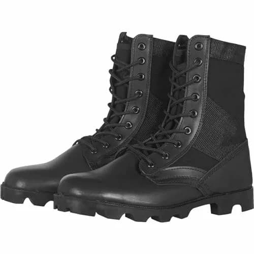 FOX OUTDOOR PRODUCTS Vietnam Jungle Boot, Black, Size 9 | Rugged Combat Boot for Outdoors & Tactical Use thumbnail 1