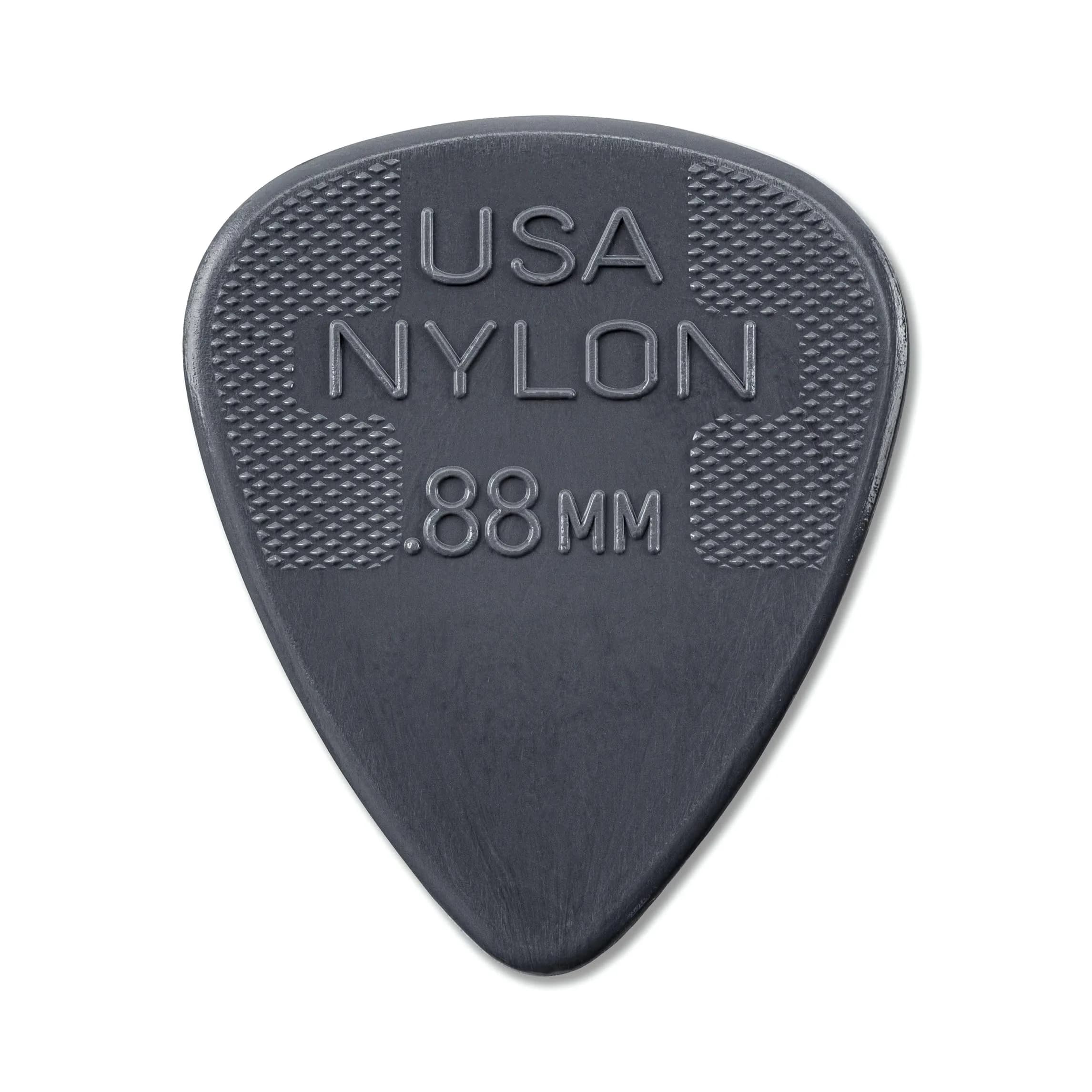 Jim Dunlop Nylon Standard Pick .88MM - 72 Pack | Medium Gauge for Versatile Playing - main product image