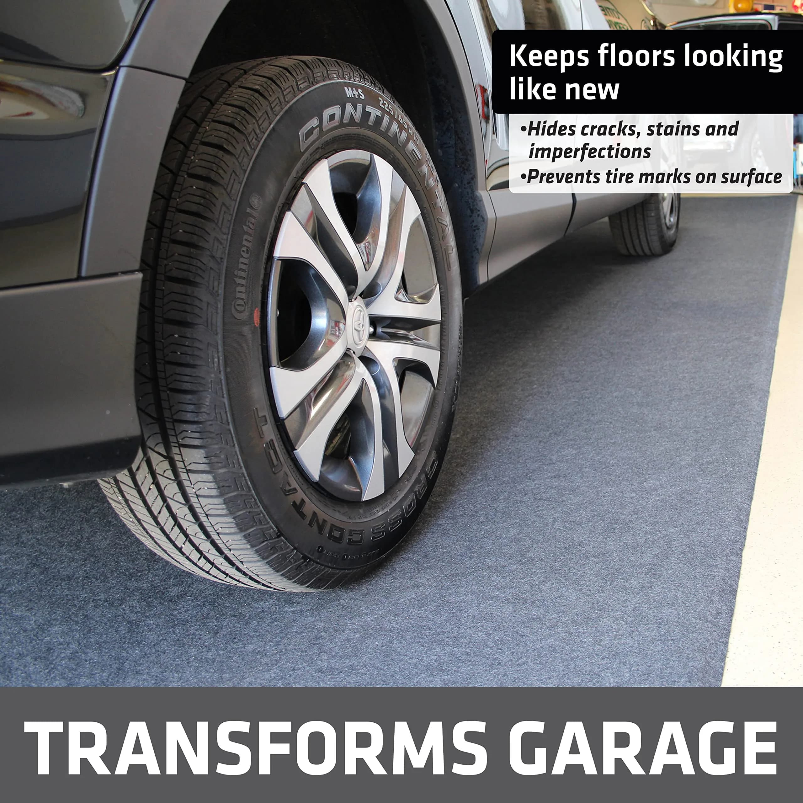Drymate Max Garage Floor Mat 2.27 kg (5 lb) | Absorbent, Waterproof, Durable Charcoal Mat - view 3