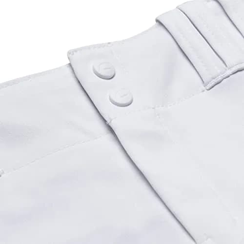 CHAMPRO Triple Crown Knicker Style Youth Baseball Pants in White | Reinforced Sliding Areas, Youth Medium thumbnail 4