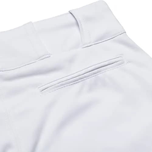 CHAMPRO Triple Crown Knicker Style Youth Baseball Pants in White | Reinforced Sliding Areas, Youth Medium thumbnail 5