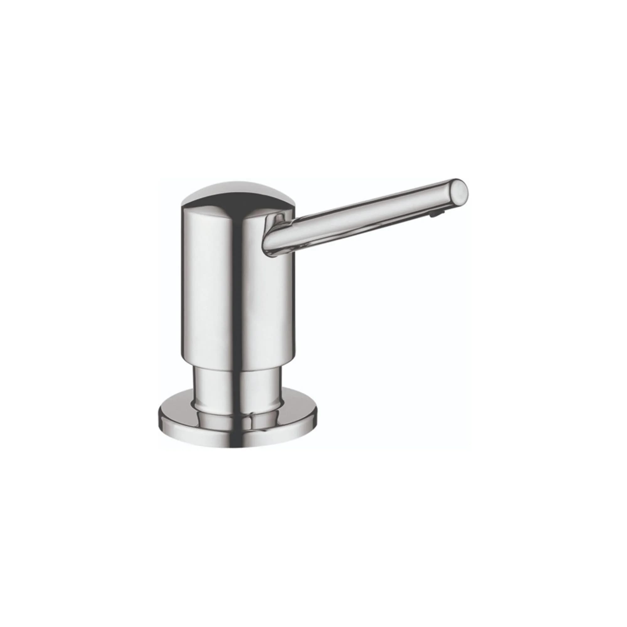hansgrohe Contemporary Premium Modern Soap Dispenser 473ml (16 fl oz) | Chrome Finish, 16 oz Capacity - main product image