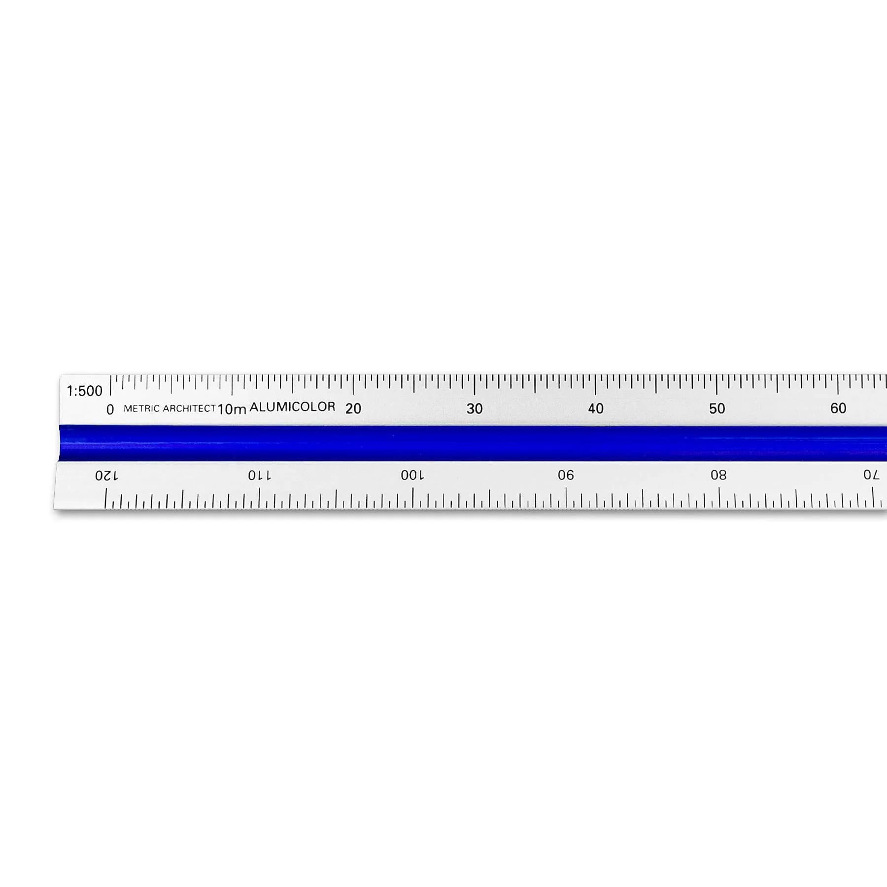 Alumicolor 3451-1 Aluminum Architect Metric Drafting Scale 30cm (11.81 inches) | Professional Architectural Tool - view 2