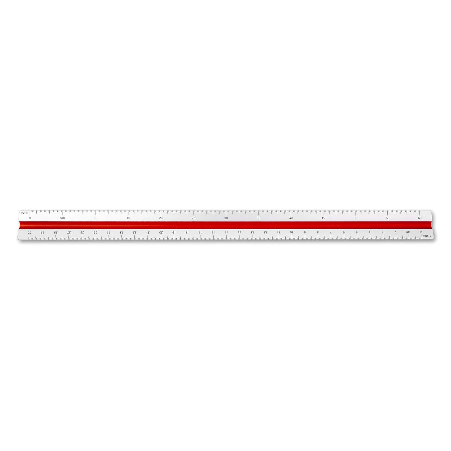Alumicolor 3451-1 Aluminum Architect Metric Drafting Scale 30cm (11.81 inches) | Professional Architectural Tool - view 3