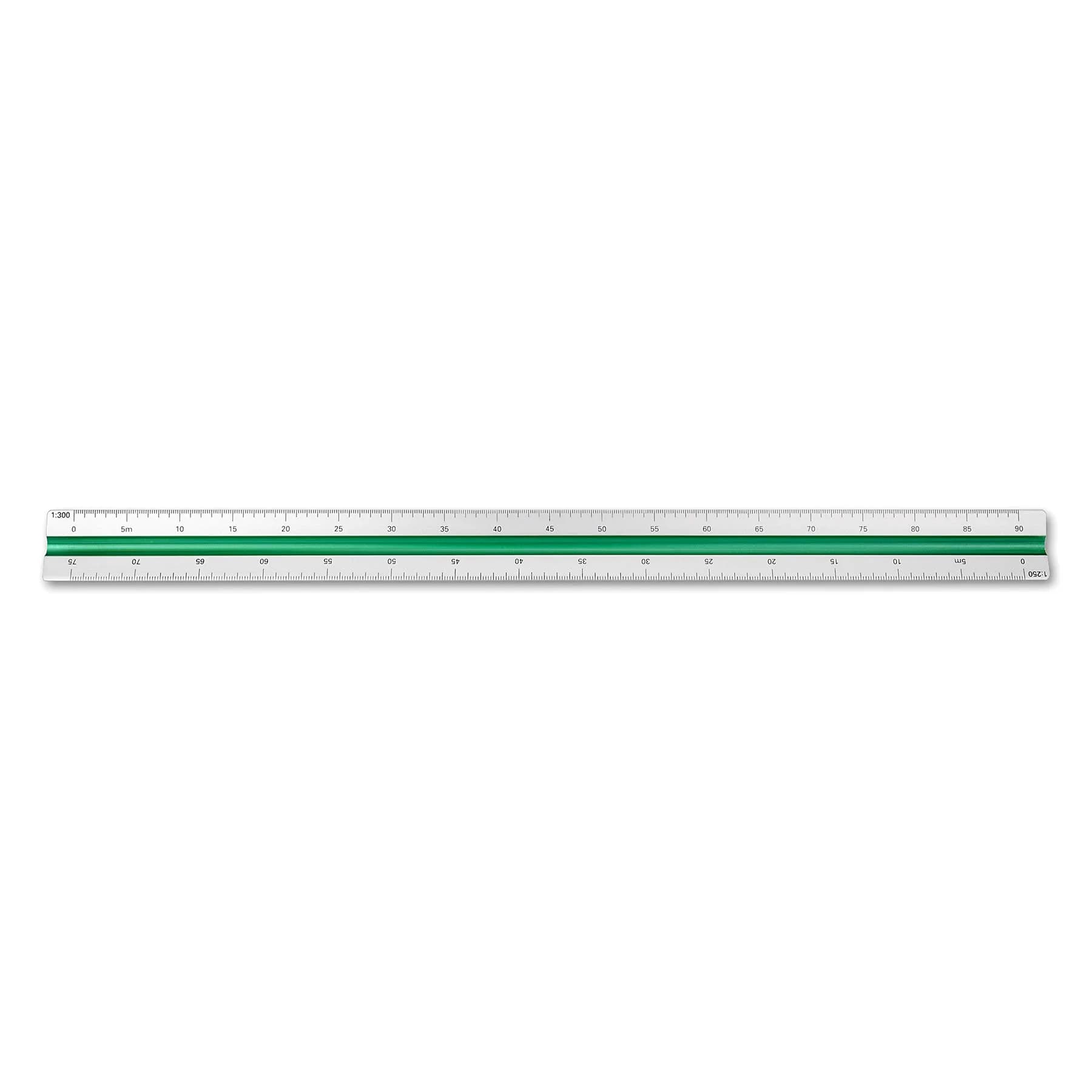 Alumicolor 3451-1 Aluminum Architect Metric Drafting Scale 30cm (11.81 inches) | Professional Architectural Tool - view 4