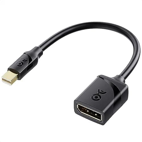 Cable Matters 8K Mini DisplayPort to DisplayPort 1.4 Adapter | 7680x4320 @ 60Hz, Thunderbolt 2 Compatible thumbnail 1