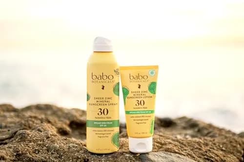 Babo Botanicals Unscented SPF 30 Mineral Sunscreen Lotion 88ml (3 Fl Oz) | Gentle Hydrating Formula for Sensitive Skin thumbnail 7