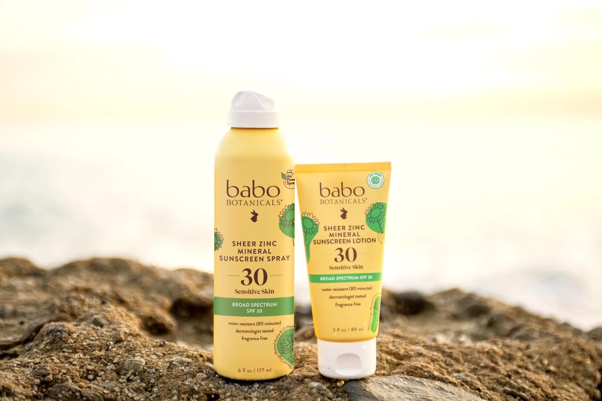 Babo Botanicals Clear Zinc Sunscreen Lotion SPF 30 (90ml/3 Fl Oz) | Gentle Mineral Sunscreen for Sensitive Skin - view 7
