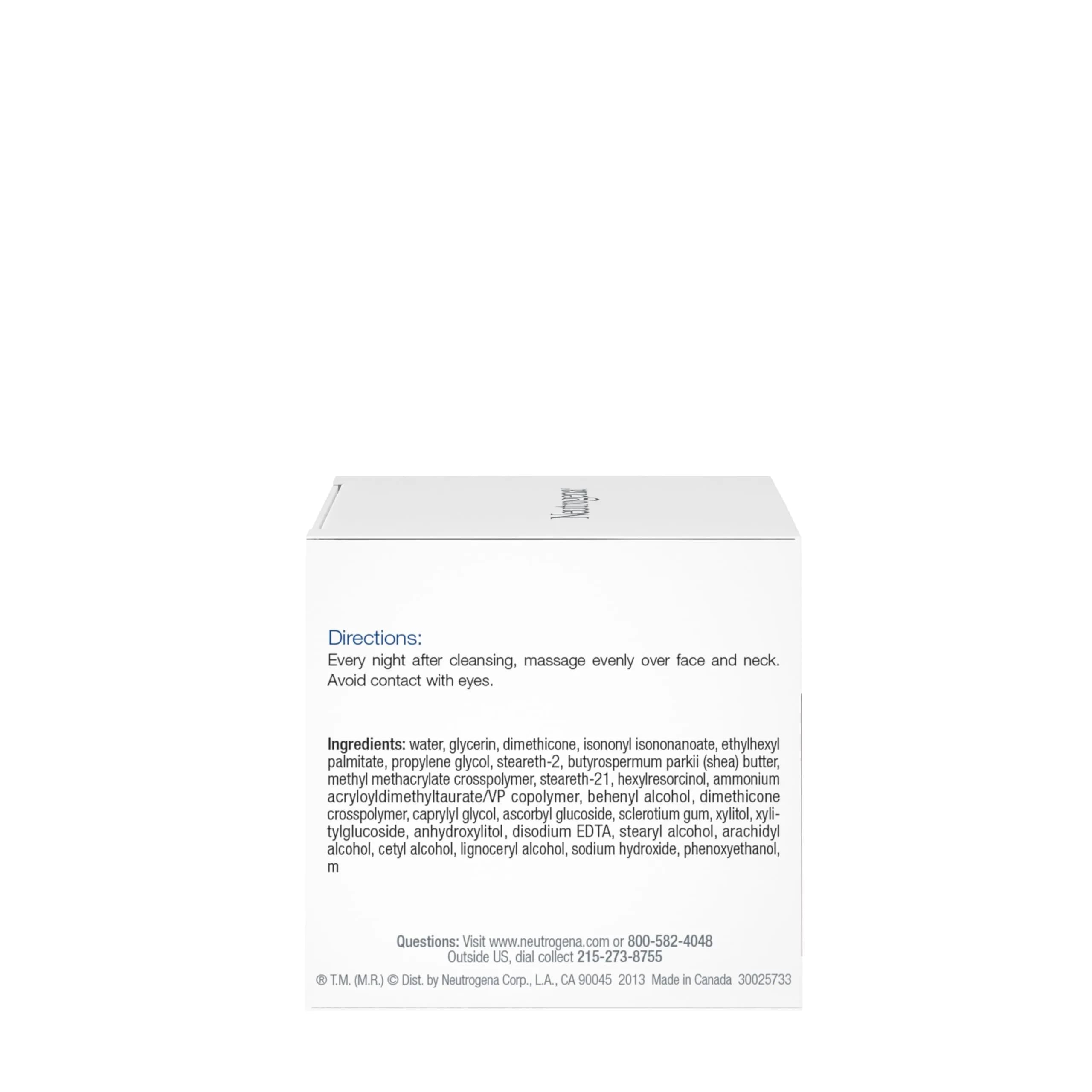 Neutrogena Triple Age Repair Night Face Moisturizer 50ml (1.7 Fl Oz) | Hexinol Technology & Vitamin C for Wrinkle Reduction - view 9