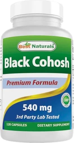 Best Naturals Black Cohosh 540 mg | Herbal Supplement for Menopause & Hormonal Balance thumbnail 1