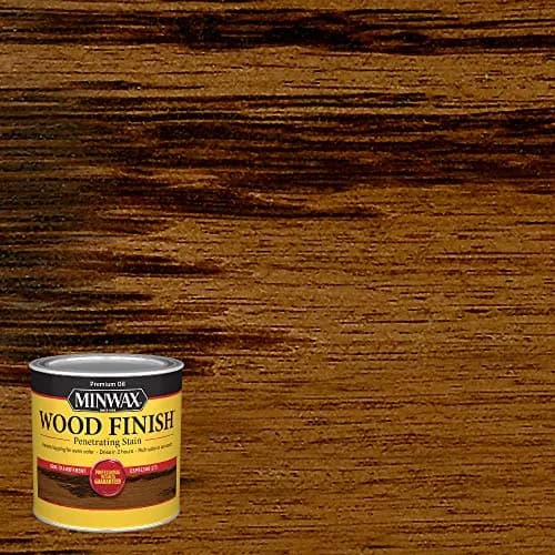 Minwax Wood Finish Espresso Oil-Based Wood Stain 237ml (7.94 Fl Oz) | Deep Penetrating Rich Color for Interior Wood Projects thumbnail 2
