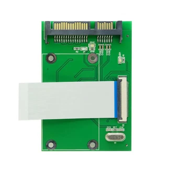 chenyang 40 Pin ZIF CE 1.8 Inch SSD/HDD to SATA Adapter PCB Board with LIF Flat Cable | Supports 1.8" ZIF SSD & HDD thumbnail 8