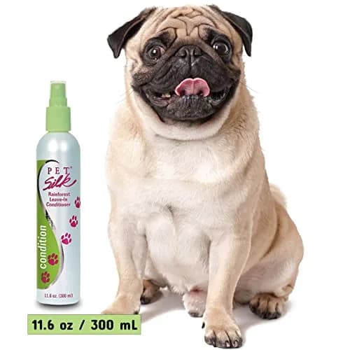 Pet Silk Rainforest Clean Scent Leave-in Conditioner 11.6oz | Long-Lasting Fragrance & Detangler for All Pets thumbnail 7