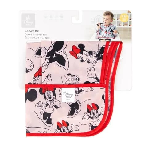 Bumkins Sleeved Bib Mario & Luigi 6-24 Months | Waterproof Fabric Feeding Smock thumbnail 6
