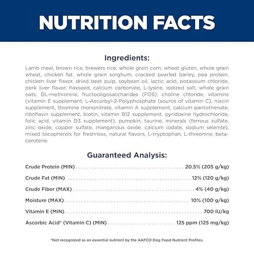 Hill's Science Diet Adult 1-6 Small & Mini Dry Dog Food, Lamb Meal & Brown Rice, 7.03 kg (15.5 lb) | Supports Digestion & Immune Health thumbnail 5