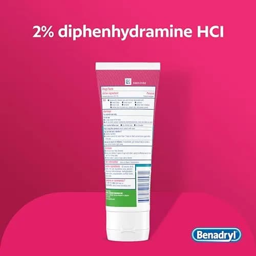 Benadryl Extra Strength Itch Relief Gel 3.5 fl oz (99g) | Topical Analgesic for Insect Bites & Rashes thumbnail 8