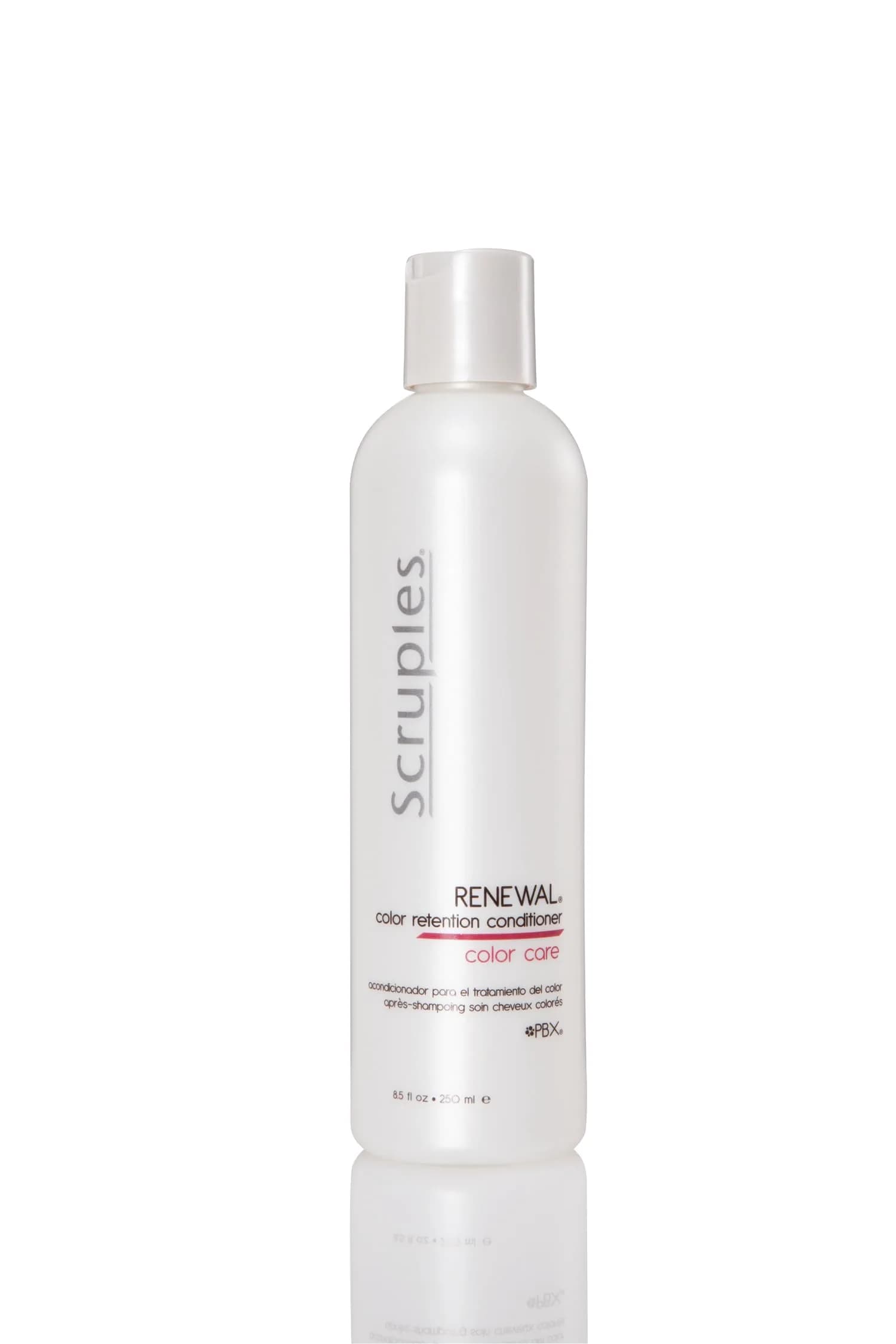 Scruples Renewal Conditioner 251ml (8.5 Fl Oz) | Color-Safe, UV Protection, Shine & Softness — 8.5 Fl Oz