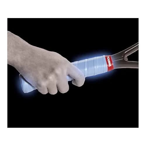 Tourna Mega Tac Extra Tacky Overgrip Blue 10 Pack | Long-Lasting Grip for Tennis, Pickleball, Badminton thumbnail 5