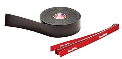 Tourna Mega Tac Extra Tacky Overgrip Black 10-Pack | Long-Lasting Tacky Feel for Tennis thumbnail 3