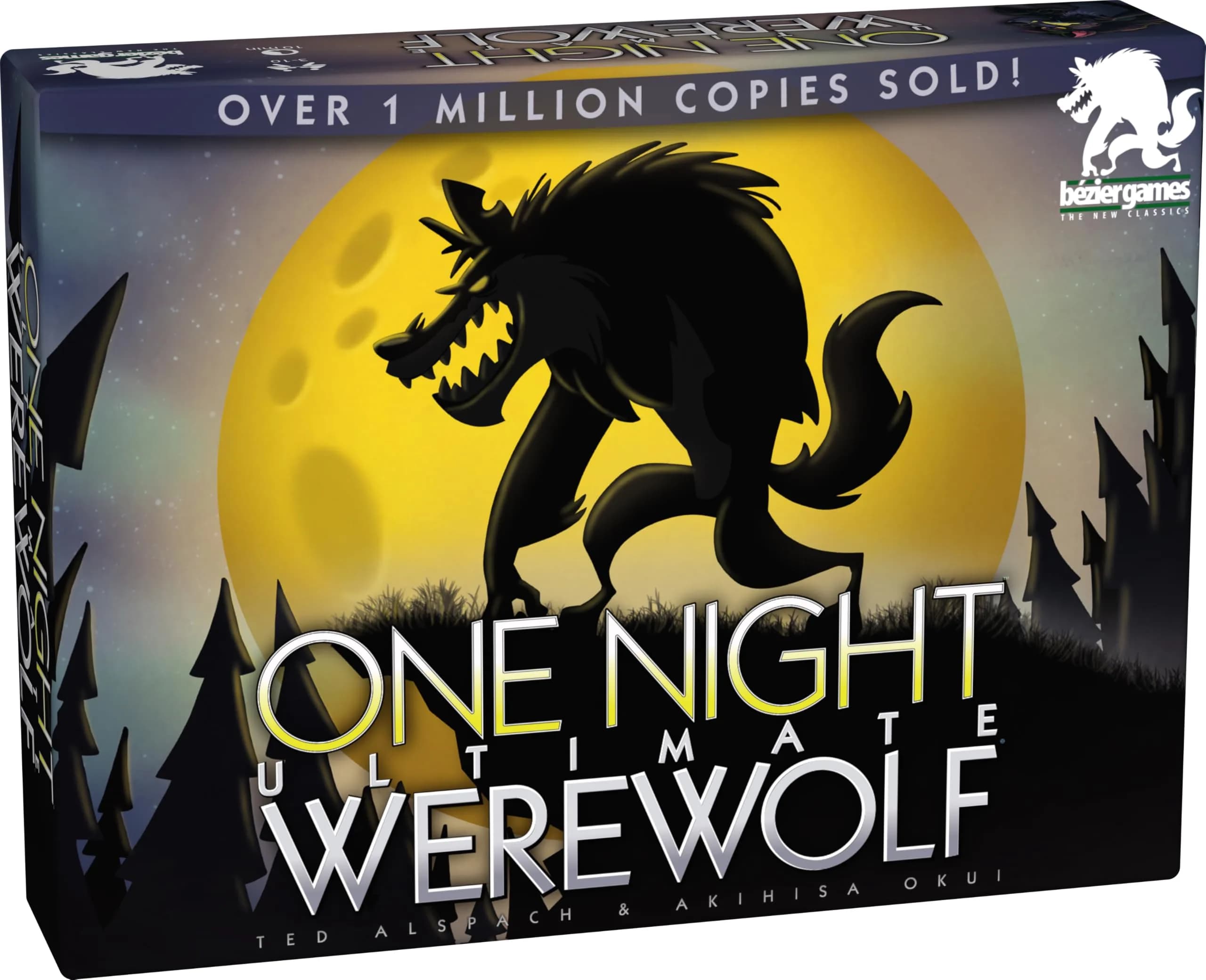 Bezier Games One Night Ultimate Werewolf Fast-Paced Bluffing Party Game | Social Deduction, 10-Minute Rounds, Expandable