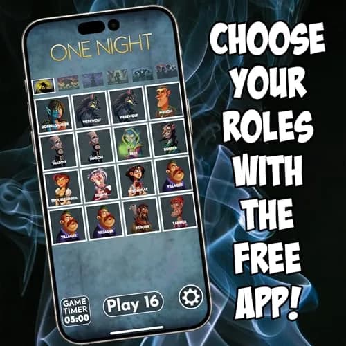 Bezier Games One Night Ultimate Werewolf Fast-Paced Bluffing Party Game | Social Deduction, 10-Minute Rounds, Expandable thumbnail 3
