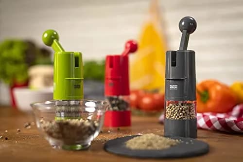 Kuhn Rikon High Performance Ratchet Grinder, Green | Swiss Design Salt & Pepper Mill (21.5cm) thumbnail 7