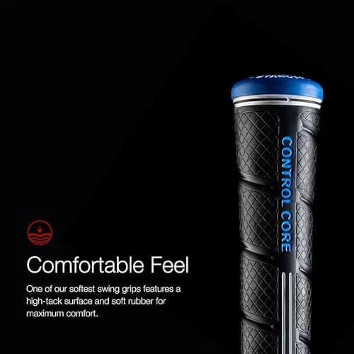 Golf Pride CP2 Wrap Jumbo Golf Club Grip (1-Pack, Black-Blue) | Soft Tacky Feel for Reduced Tension thumbnail 3