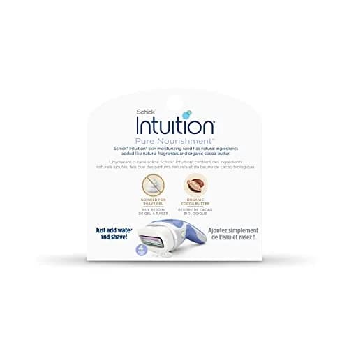 INTUITION Organic 6 Count Razor Refills | Moisturizing & Gentle for Women thumbnail 7