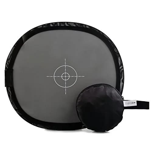 Lightdow 12 x 12 Inch (30 x 30 cm) White Balance 18% Gray Reference Reflector with Carry Bag | Photography Color Accuracy Target thumbnail 4